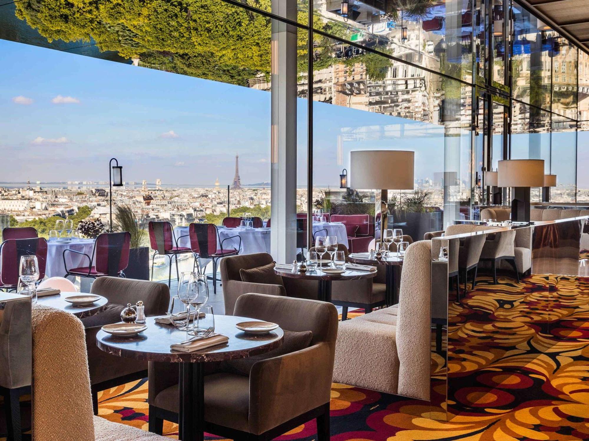 So/ Paris Hotel 外观 照片 Restaurant Le Ciel